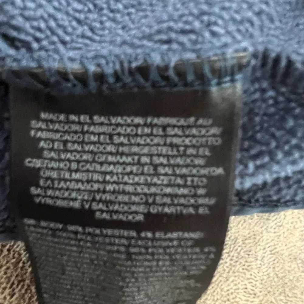 The North Face 1/4‎ Zip Pullover Mens Medium Blue Lafayette Volkswagen Fleece